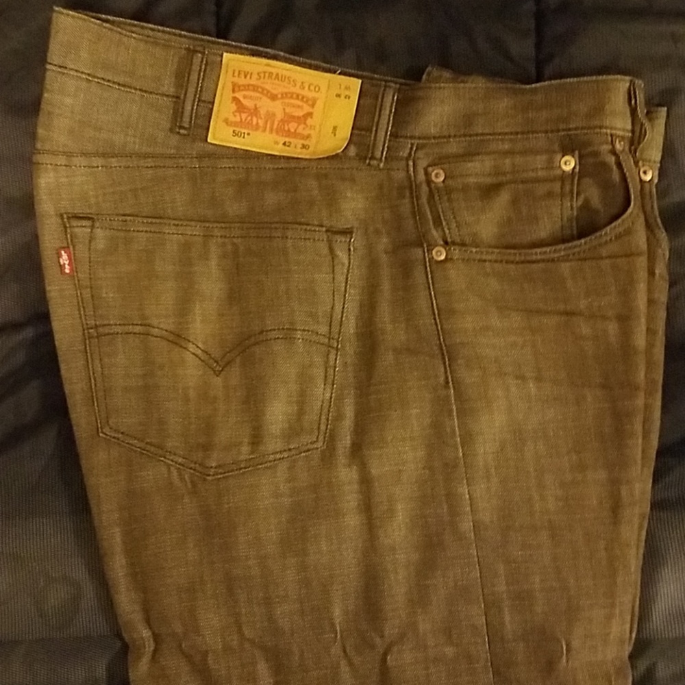 6 pair of jeans and two pair of slacks - Picture 2 of 8
